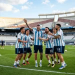 Argentínska landsliðið með Messi undirbúið fyrir HM 2026