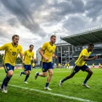 Sænska landsliðið með Isak undirbúið fyrir HM 2026